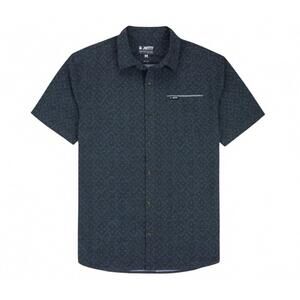 NEW JETTY men's garwood stretch shirt in navy
